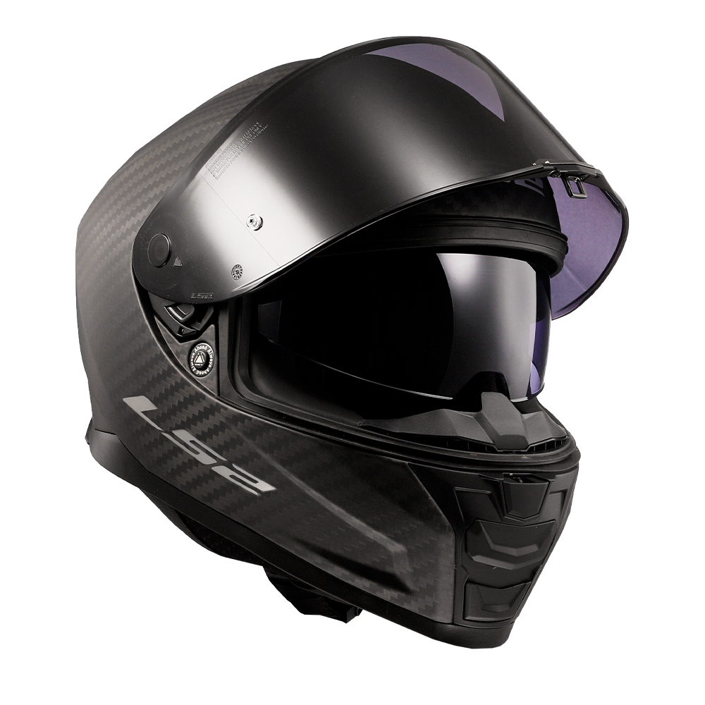 Kaciga LS2 Full Face FF811 VECTOR II MAT CARBON sa naočarima M