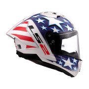 Kaciga LS2 Full Face FF805 THUNDER CARBON GP AERO REPLICA BAZ crveno belo plava