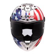 Kaciga LS2 Full Face FF805 THUNDER CARBON GP AERO REPLICA BAZ crveno belo plava