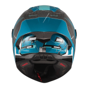 Kaciga LS2 Full Face FF805 THUNDER CARBON GP AERO REPLICA HUERTAS plavo bela