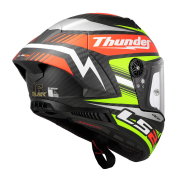 Kaciga LS2 Full Face FF805 THUNDER CARBON GP AERO REPLICA crna