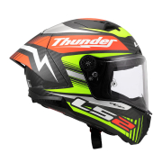 Kaciga LS2 Full Face FF805 THUNDER CARBON GP AERO REPLICA crna