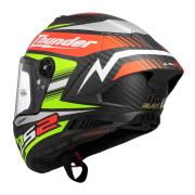 Kaciga LS2 Full Face FF805 THUNDER CARBON GP AERO REPLICA crna