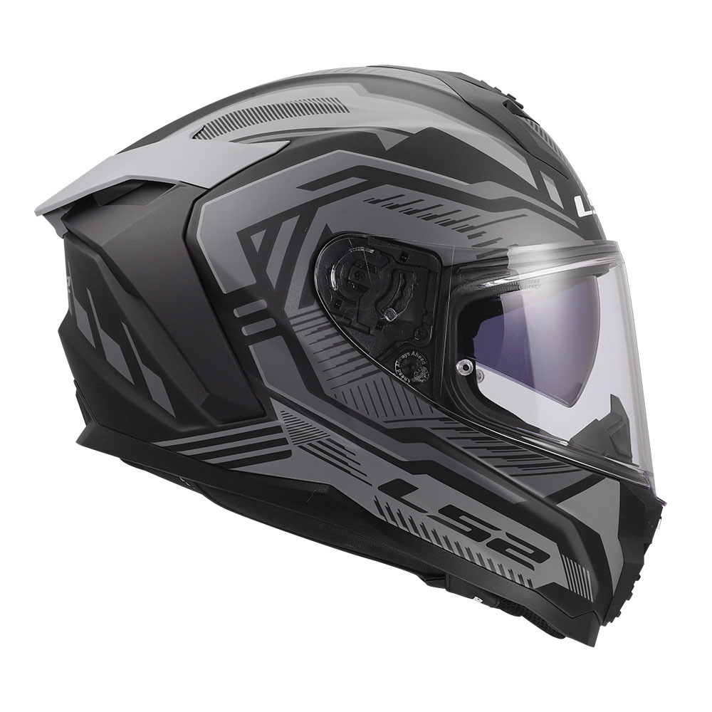 Kaciga LS2 Full Facer FF817 CHALLENGER II DRAVIX siva
