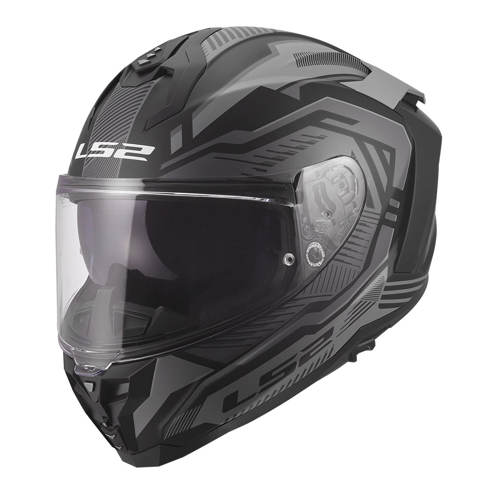 Kaciga LS2 Full Facer FF817 CHALLENGER II DRAVIX siva