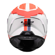 Kaciga LS2 Full Face FF817 CHALLENGER II TITAN belo plavo crvena