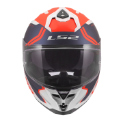 Kaciga LS2 Full Face FF817 CHALLENGER II TITAN belo plavo crvena