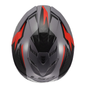Kaciga LS2 Full Face FF818 STORM III DYNAMO sivo crvena