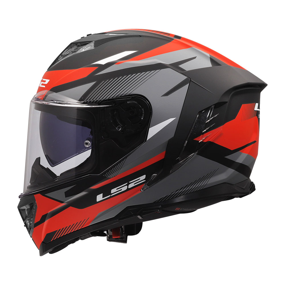 Kaciga LS2 Full Face FF818 STORM III KOMAI crno crvena