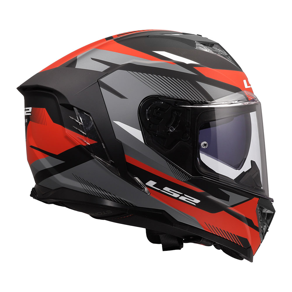 Kaciga LS2 Full Face FF818 STORM III KOMAI crno crvena