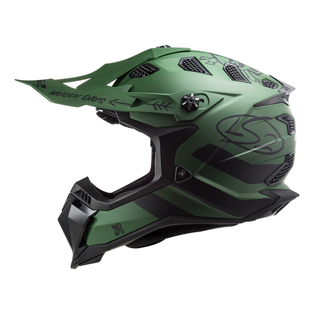 Kaciga LS2 Cross MX700 SUBVERTER CARGO zelena XL