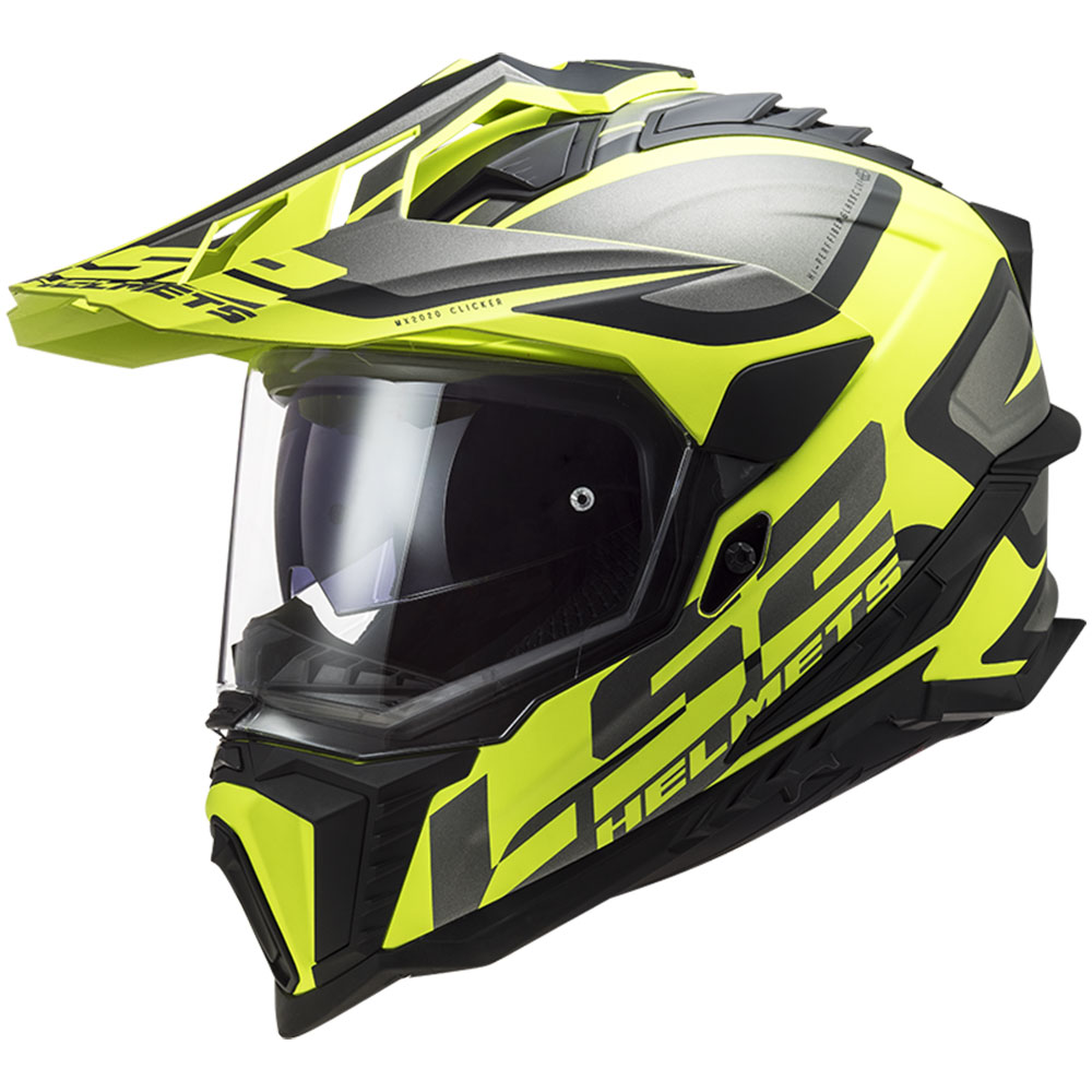Kaciga LS2 Cross MX701 EXPLORER ALTER mat crno žuta XL