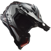 Kaciga LS2 Cross MX700 SUBVERTER EVO II ARCHED crno sivo titanium XL