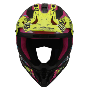 Kaciga LS2 Cross MX708 FAST II GORILLA ljubičasto žuta XL