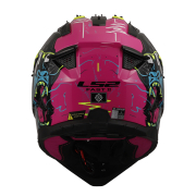 Kaciga LS2 Cross MX708 FAST II GORILLA ljubičasto žuta XL