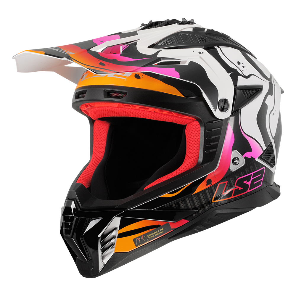 Kaciga LS2 Cross MX708 FAST II WASH bela