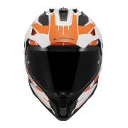 Kaciga LS2 Cross MX702 PIONEER II NAMIB belo narandžasta L
