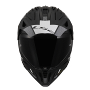 Kaciga LS2 Cross MX702 PIONEER II HILL mat crno bela XXL