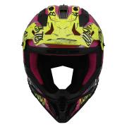 Kaciga LS2 Cross MX708 FAST II GORILLA ljubičasto žuta L