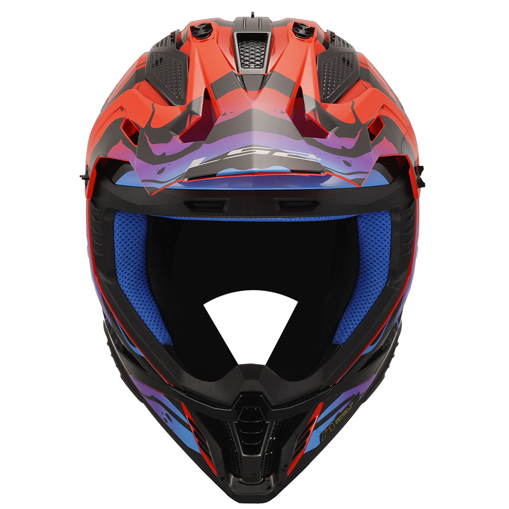 Kaciga LS2 Cross MX708 FAST II WASH crvena L