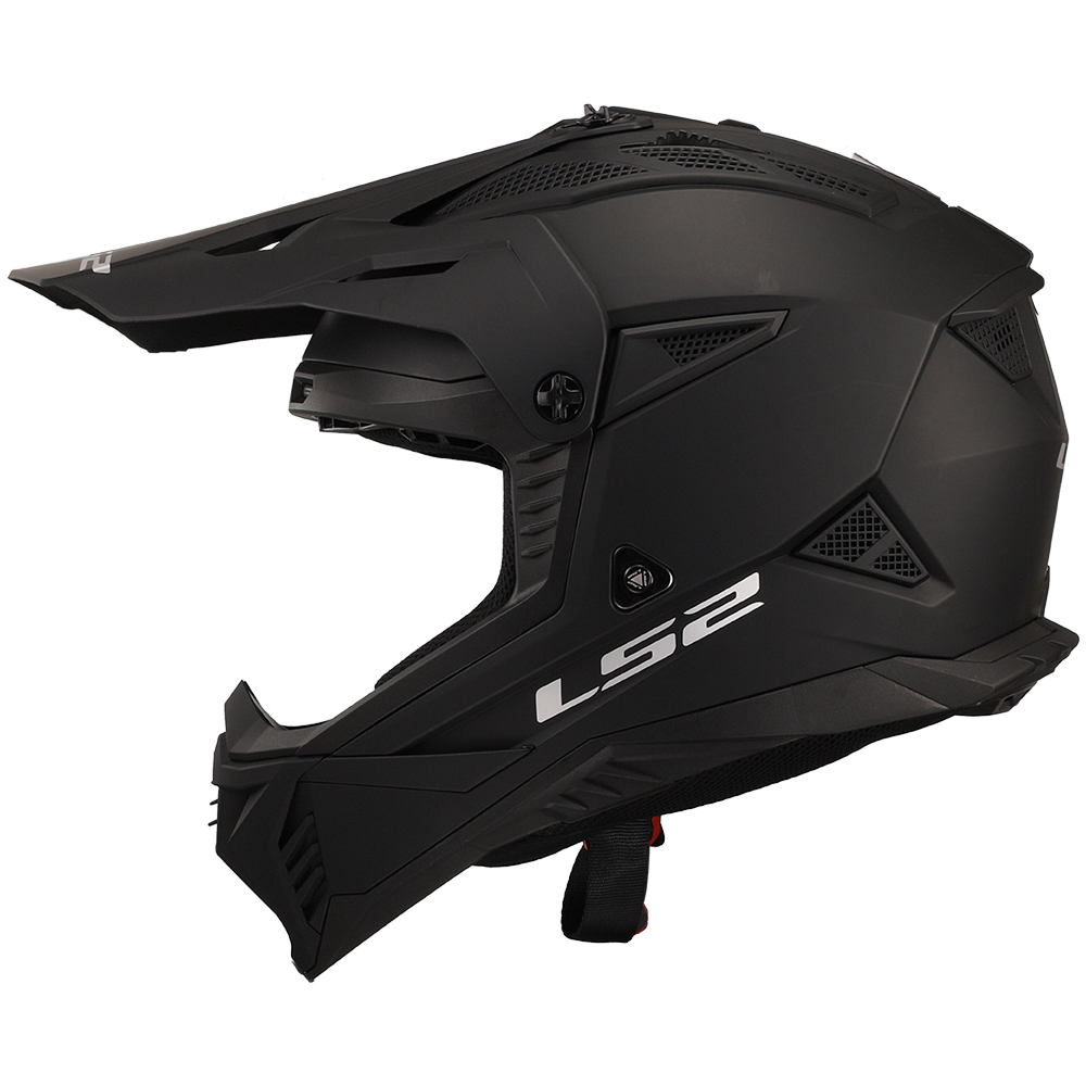 Kaciga LS2 Cross MX708 FAST II SOLID MATT crna L