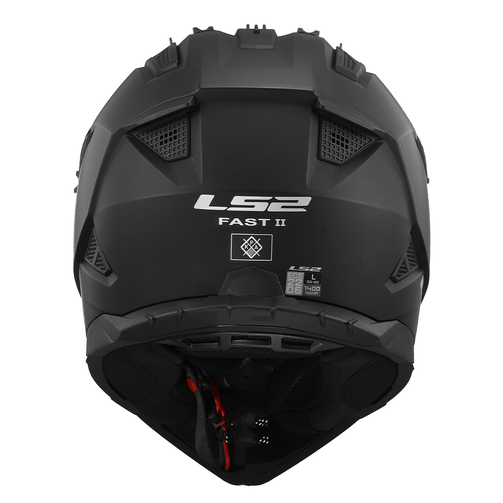 Kaciga LS2 Cross MX708 FAST II SOLID MATT crna XL