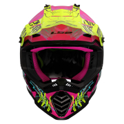 Kaciga LS2 Cross MX437 FAST II MINI GORILLA dečija ljubičasta L