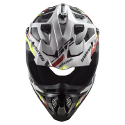 Kaciga LS2 Cross MX700 SUBVERTER EVO II STOMP crno bela 3XL
