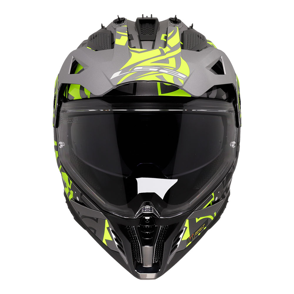 Kaciga LS2 Cross MX702 PIONEER II RANGI žuta XL