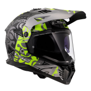 Kaciga LS2 Cross MX702 PIONEER II RANGI žuta XL