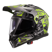 Kaciga LS2 Cross MX702 PIONEER II RANGI žuta XL