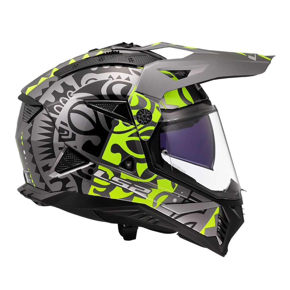Kaciga LS2 Cross MX702 PIONEER II RANGI žuta XL