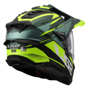Kaciga LS2 Cross MX701 EXPLORER SPIRE zeleno žuta XXL