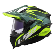 Kaciga LS2 Cross MX701 EXPLORER SPIRE zeleno žuta M