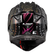 Kaciga LS2 Cross MX702 PIONEER II RANGI crna M
