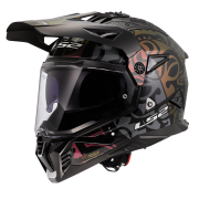 Kaciga LS2 Cross MX702 PIONEER II RANGI crna