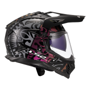 Kaciga LS2 Cross MX702 PIONEER II RANGI crna
