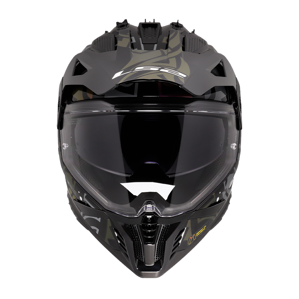 Kaciga LS2 Cross MX702 PIONEER II RANGI crna