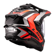 Kaciga LS2 Cross MX701 EXPLORER CARBON FRONTIER II narandžasta L