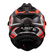 Kaciga LS2 Cross MX701 EXPLORER CARBON FRONTIER II narandžasta