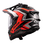 Kaciga LS2 Cross MX701 EXPLORER CARBON FRONTIER II narandžasta