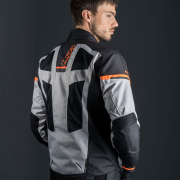 Jakna LS2 SCOUT MAN crno siva narandžasta L