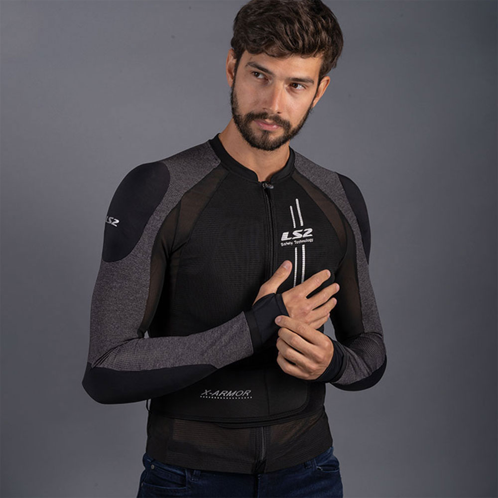 Jakna LS2 X-ARMOR muška crna