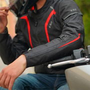 Jakna LS2 SEPANG muška crno crvena 3XL