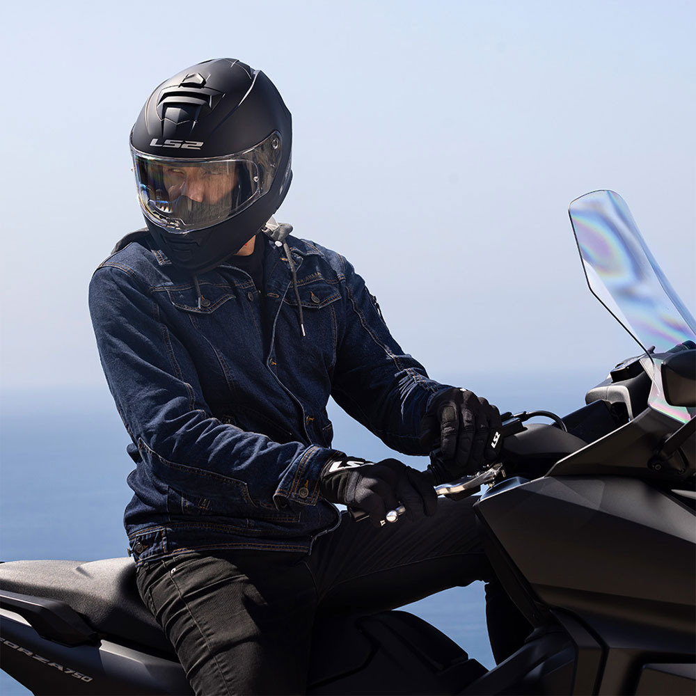 Jakna LS2 OAKY muška tamno plava 3XL