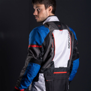 Jakna LS2 NORWAY muška plavo crno siva 4XL