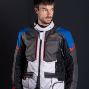 Jakna LS2 NORWAY muška plavo crno siva 4XL