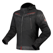 Jakna LS2 ZIRCONIUM muška crno crvena XL