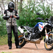 Jakna LS2 APOLLO muška sivo crno crvena 3XL