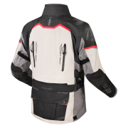 Jakna LS2 APOLLO muška sivo crno crvena 5XL